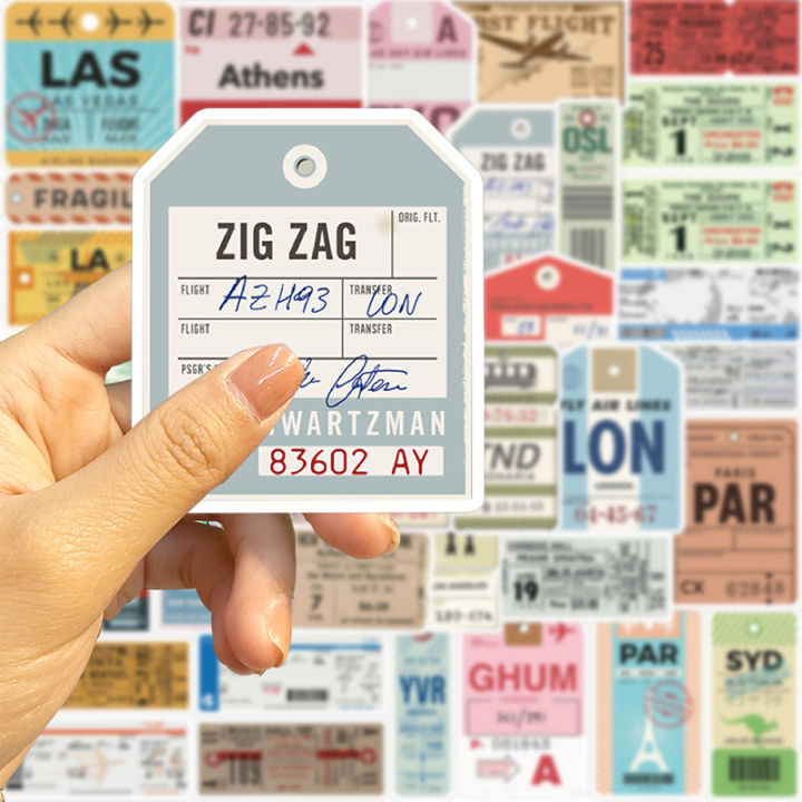 40Pcs%20Retro%20Traveling%20Boarding%20Check%20Graffiti%20Stickers%20Boarding%20Pass%20Sticker%20Luggage%20Suitcase%20Laptop%20Decals%20-%20Image%203
