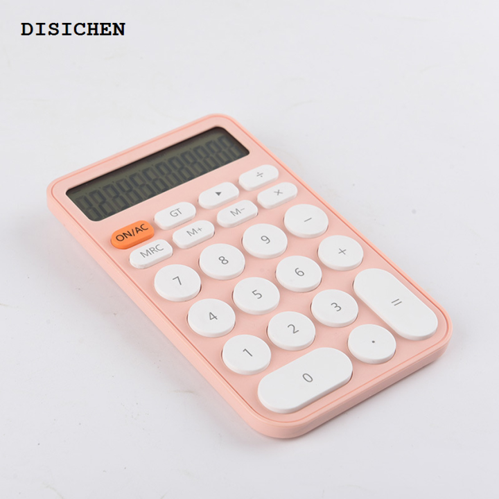 DISICHEN%20Luxury%20Pocket%20Calculator,%20Mini%20Standard%20Function%20Desktop%20Calculator%2012-Digit%20Handheld%20Phone%20Size%20Calculator%20for%20Learning%20Office%20-%20Image%204
