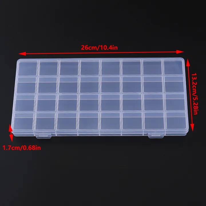 32%20Grid%20Compartment%20Plastic%20Transparent%20Storage%20Box%20Jewelry%20Earring%20Bead%20Screw%20Holder%20Case%20Display%20Organizer%20Container%20Conbo%20-%20Image%206