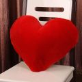 Red Heart Pillow Cushion Toy Throw Pillows Gift For Kids Friends Children Girl Valentines Day Fit For Living Room Bed Room Dining Room Office. 