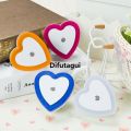 Difutagui Colorful lanterns are more romantic moon lights novelty plug mini heart light] released hot [new sensor night light European and American square baby children's bedroom. 