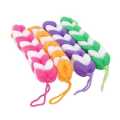 Bath Shower Loofah Sponge Pouf Set | Body Scrubber Mesh Sponge for Gentle Exfoliation | Soft Skin Bath Sponge 40g | Multi Color 4 Pieces. 