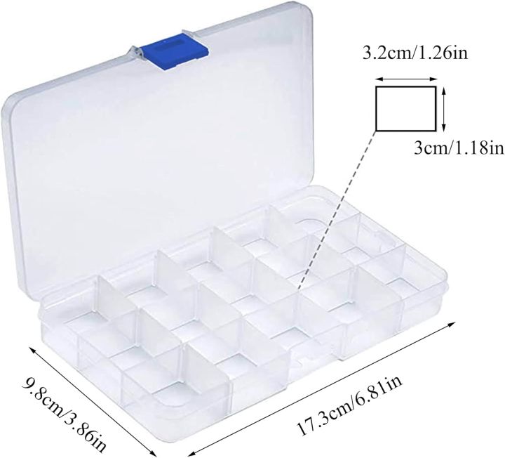 Plastic%20Box%20For%20Storing%20Jewelry,%20Beads,%20Screws,%20Small%20Parts.%20Transparent%20Storage%20Box%20Container.%2015%20Compartments.%20Perfect%20For%20DIY%20Projects.%20-%20Image%209