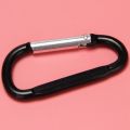 Kqueebee 10PCS 3inch/8CM Aluminum Carabiner Clips,Premium D-Ring Caribeaner with Keyring for Home RV Camping Fishing Hiking Traveling Backpack and Keychain. 