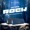 Ultima Rock 12W Bluetooth Speaker With 12Hrs Playtime | Powerful Bass | Rugged Built | TWS Feature | RGB Lights | IPX5 Water & Shock Resistant Speaker. 