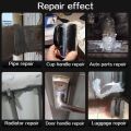 Permanent Metal Repair Paste Set 50ml,Industrial Heat Resistance Cold Weld Metal Repair Paste for Metal, Plastic & PVC, Wood, Concrete - Miracle Welding Glue. 