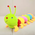Cute Soft Cotton Caterpillar Toys for Kids 50CM Multicolor Stuffed Caterpillar Doll Plush Worm Children's Cushion Birthday Gift. 