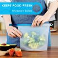 2 in 1 Reusable Silicone Food Storage Bags – 2 Pack. 