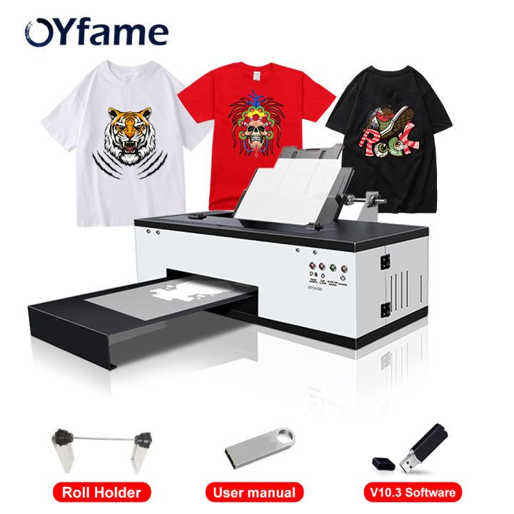 DTF Printer A3 Size With L1800 Head Size -(12*18 inch) Having high quality printing capability over best price