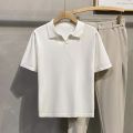 New Stylish Collar Cotton T-Shirt For Men. 