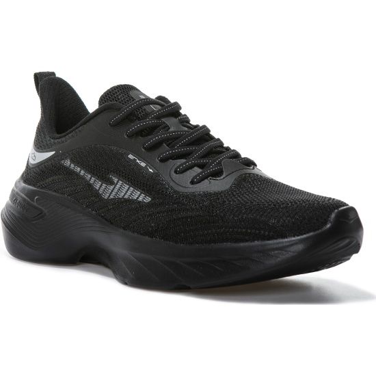 ERKE Cushioning Running Shoes All Black for Women 12123203133-007 | Training Sports/Athletic for Girls