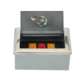 JINMY 2X Garage Door Opener, Electric Door Roll Switch Lock Box, Mounted Concealed Button Switch A. 