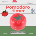 1-60min 360 Degree Fashion Cute Indoor Kitchen Practical Tomato Mechanical Countdown. 