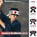 New Multi-purpose Hachimaki Headband Hygroscopic Costume Accessories Japanese Headband Breathable Karate Bandana Headwear Sports Exercise. 