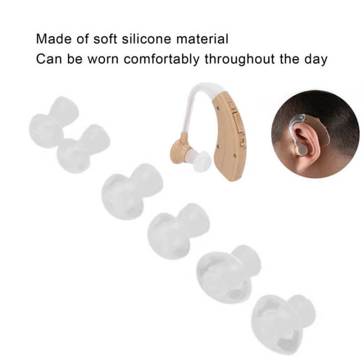 Codomes Rplasmets 6pcs Hearing Ear Tips Earplug Hearing Buds Domes Ear Replacements for ...