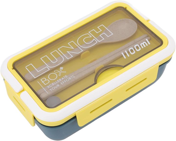 Microwave%20Safe%201100ml%20Double%20Layer%20Leak%20Proof%20Lunch%20Box%20With%20Spoon%20And%20Chopstick%20-%20Image%205