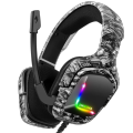 ONIKUMA K20 Professional Wired Gaming Headsets With Microphone &RGB Light. 