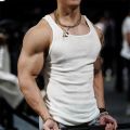 Dollar Bigboss Sleevless Derby Cotton Gym Vest For Men. 