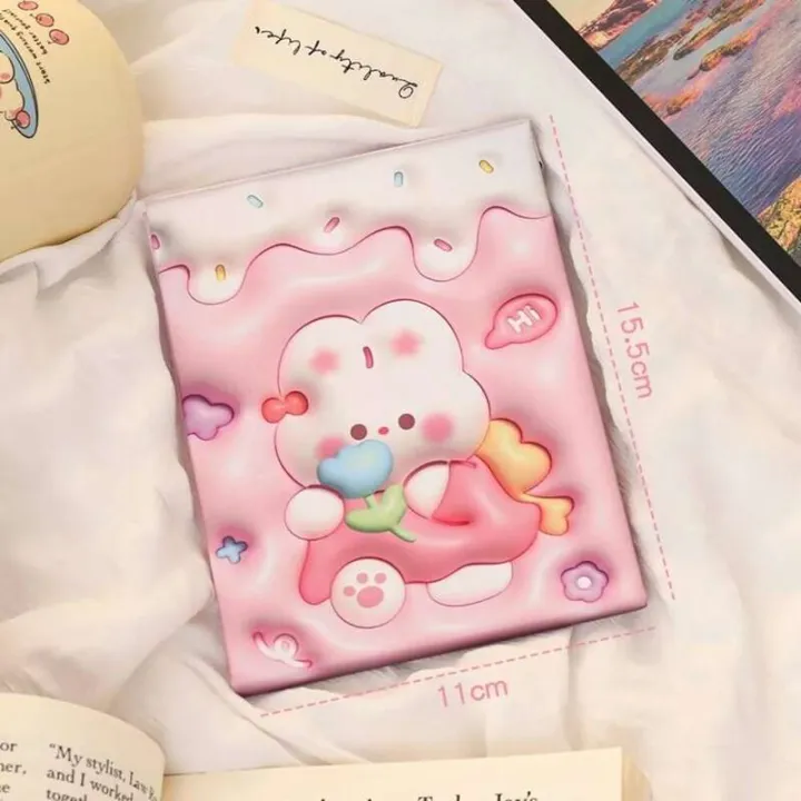 Cartoon%20Cute%20Portable%20Double%20Sided%20Stereo%20Folding%20Vanity%20Girl%20Heart%20Ruffle%20Design%20Mirror%20Makeup%20Skincare%20-%20Image%202