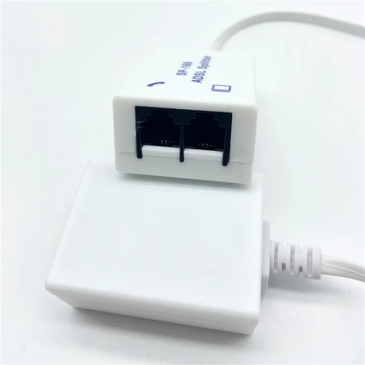 (GGBR)%204Pcs%20DSL%20Filter%20Splitter%20ADSL%20Splitter%20for%20Phone%20Line%20Male%20to%202%20Female%20RJ11%206P4C/6P2C%20Telephone%20Modem%20Converter%20Adapter%20-%20Image%208