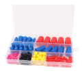 105 PCS Silicone Rubber Tapered Plug Assortment Kits 1/16Inch to 5/8Inch As Shown for Masking Off Holes During Powder Coating. 