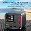 MaAnt Dianba 1 Multifunction 8-port Charger for Mobile Phone with hort Circuit Repair Function mart Wireless Fast Charging Tool. 