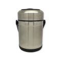 Stainless Steel Thermal Vacuum Lunch Box – 1.6 Litre Capacity With 12-Hour Heat Retention For Fresh And Warm Meals. 