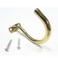 2 Pieces Snooker Billiard Table Cue Brass Hook Suit for Hold Bridge Stick Pool Rack Billiard Table Cue Brass Hook. 