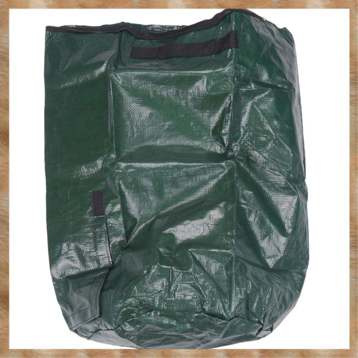 Kqueebee Organic Waste Kitchen Garden Yard Compost Bag Environmental PE Cloth Planter Kitchen Waste Disposal Organic Compost Bag-S