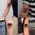 10 dark tattoo stickers, plant animals, cross-border parties, gatherings, DIY decorations, simulated arm waterproof stickers. 