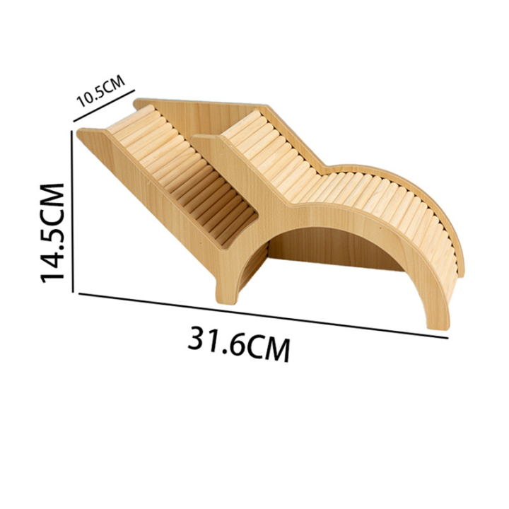 SptrryWashable%20Hamster%20Hidden%20Wooden%20Hamster%20House%20Small%20Pet%20Castle%20with%20Rock%20Climb%20Ladder%20Dwarf%20Mouse%20Pet,%20Tunnel%20-%20Image%203