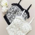 Floral Pearl Buttom Crop Top For Women | Tank Top For Women | Summer Wear For Women | Cami Top For Women - Free Size 32 To 38, Ditsy Floral Pattern. 