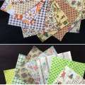 2X DIY Quilting Patch 60Pcs 10cmx10cm Charm Pack Cotton Fabric Patchwork Bundle Fabrics Cloth Sewing. 