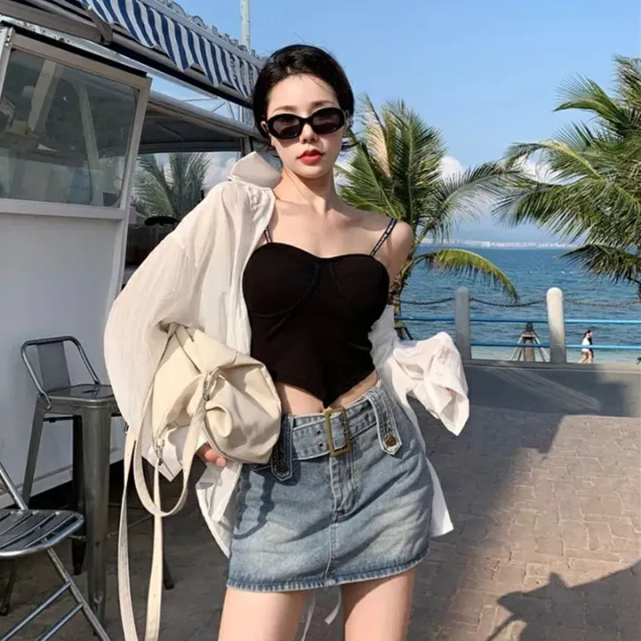 Thin%20Long%20Sleeve%20Sunscreen%20Shirt%20Woman%20Korean%20Fashion%20Back%20Split%20Lace%20Up%20White%20Shirts%20Women%20Casual%20Loose%20Holiday%20Beach%20Blouse%20-%20Image%203