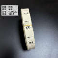 Pure Fabric Number Cotton Size Childrens Beige Marks Woven Clothing Collar Labels Custom Made Washable. 