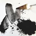 Black Compressed Charcoal Powder for Artist for Paintings. 