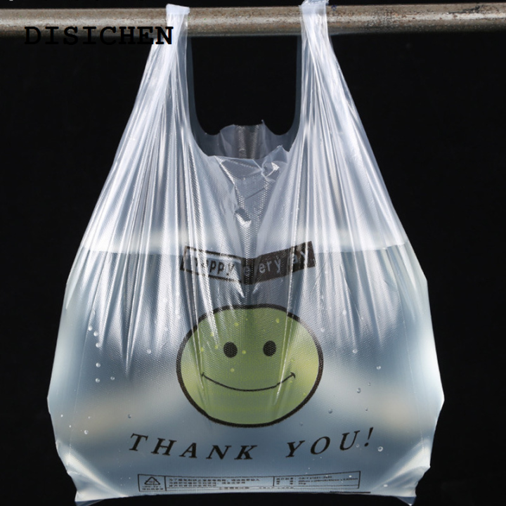 DISICHEN%20Fashion%2050%20Pcs%20plastic%20Bag%20Tote%20Bag%20Convenience%20Storeb%20Cartoon%20Gift%20with%20Bag%20Gift%20Bag%20Bundle%20Retail%20Bags%20Shopping%20Bags%20with%20Handles%20-%20Image%202