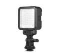 Generic Photographic Lighting W49S LED Light for Gropro 5600K Photo Studio Video Light with Rotatable Hot Shoe Stand. 