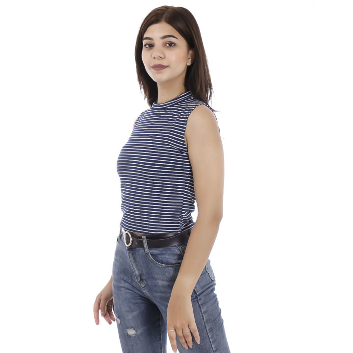 Attire%20Nepal%20Striped%20Turtle%20Neck%20Crop%20Top%20For%20Women%20(Ct-08)%20-%20Image%203