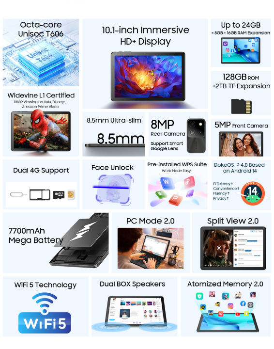 Blackview%20Tab%2060pro%208/128%20sim+wifi%20(set%20of%20packing%20)%20-%20Image%204