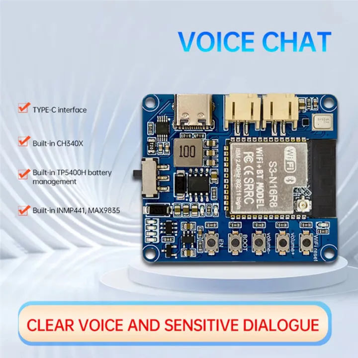Developer’S ESP32-S3 AI Voice Module with Xiaozhi Intelligence ...