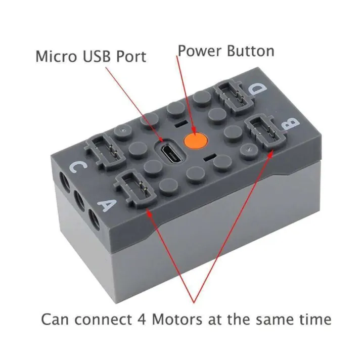 2.4G%208-Channel%20Speed%20Remote%20Control%20for%20MOC%20Power%20Functions%20APP%20Programming%20Lithium%20Battery%20Box%20Compatible%20With%20Legoed%20-%20Image%205