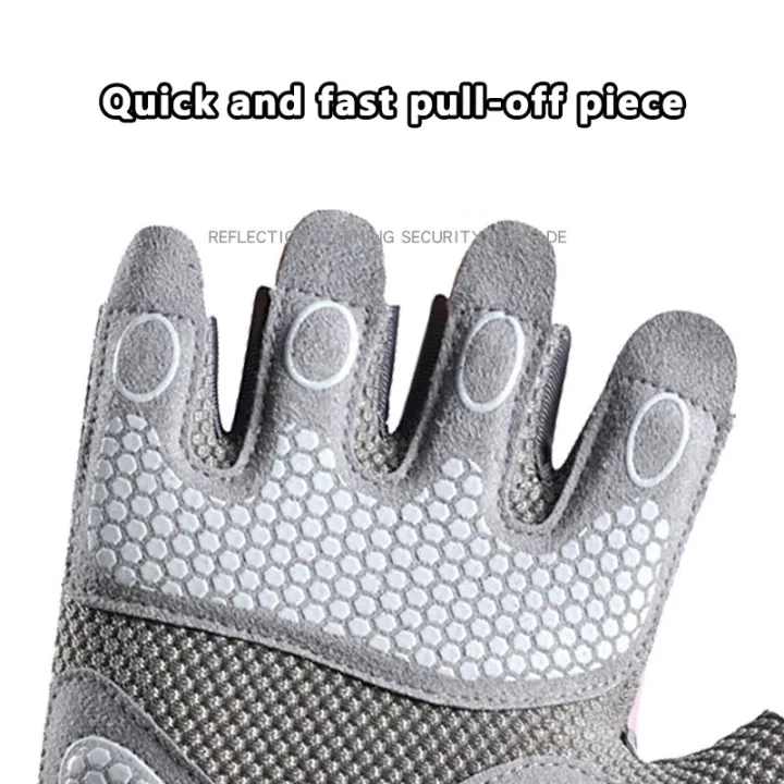 Palm Rocks Exercise Palm Foam Wristband Rock Climbing Fitness Pair 1 Fitness Gloves ...