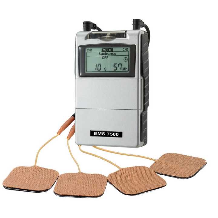 Portable MuscleStimulator, EMS 7500 2nd Gen Digital EMS