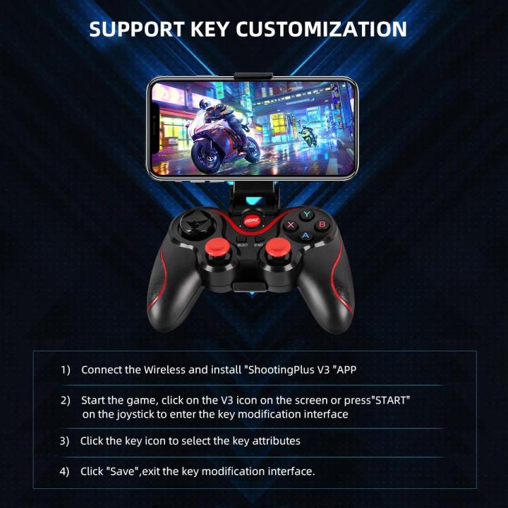 Aurix%20GAMINJA%20Wireless%20Bluetooth%20Gamepad%20PC%20Game%20Controller%20Gaming%20Joystick%20For%20Android%20Mobile%20Phone%20TV%20Box%20Playstation%203%20Tablet%20PC%20-%20Image%203
