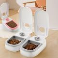 Electric For Dog Cat Large Capacity 350ML High Quality Dry&Wet Separation Food Dispenser Smart Cat Food Dispenser Automatic Pet Feeder Timer Bowl Auto Feeder. 