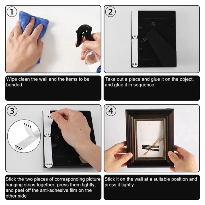 ARELENE%2036%20Pairs(72Pcs)%20Picture%20Hanging%20Strips,%203%20Sizes%20Picture%20Hangers%20Heavy%20Duty%20Easy%20Hanging%20Adhesive%20for%20Frame%20and%20Wall%20Art%20-%20Image%206