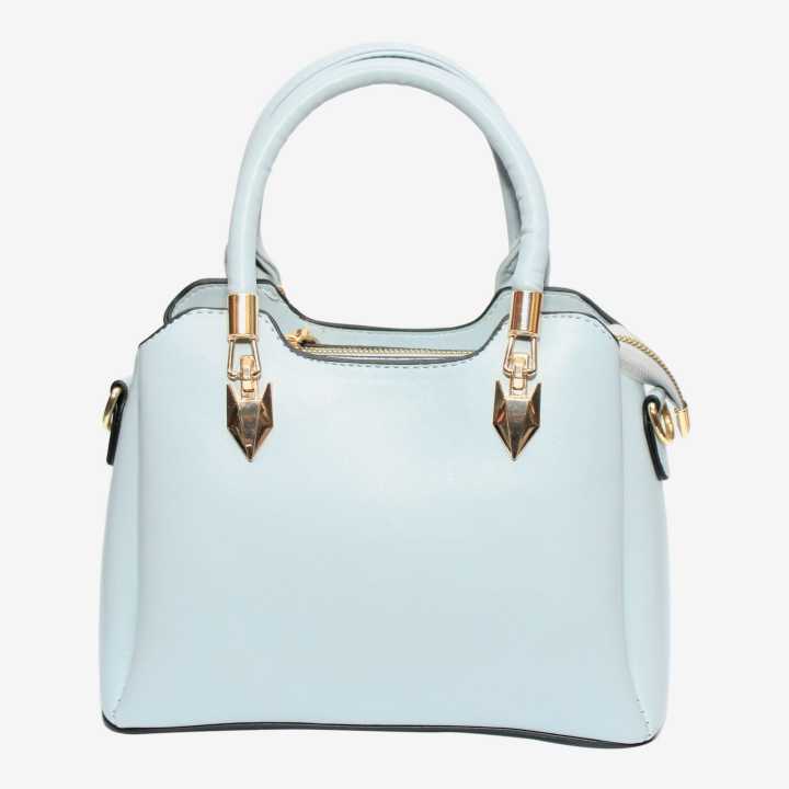 Skyblue Color Stylish Top Handle Bag For Women