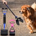 Linman New Dog Poop Picker Extra Long Handle Large Collapsible Scooper Outdoor Dog Walking Cleaning Tool Feces Collector Pet Products. 