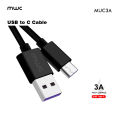 MWC USB To Type-C Super Fast Charging Cable | USB 3.1 | 20V/3A | 60W | MUC-3A. 